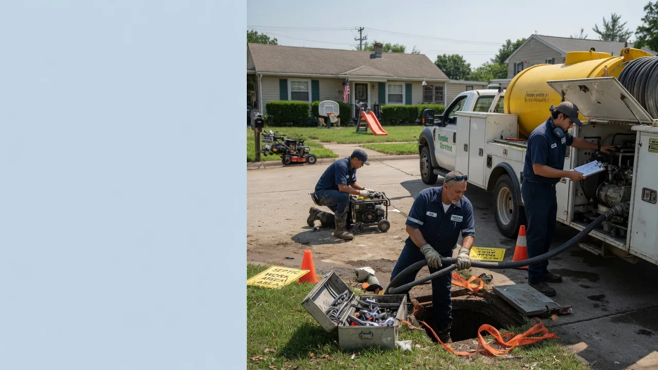 Septic Tank Pumping in Randolph, TX near me